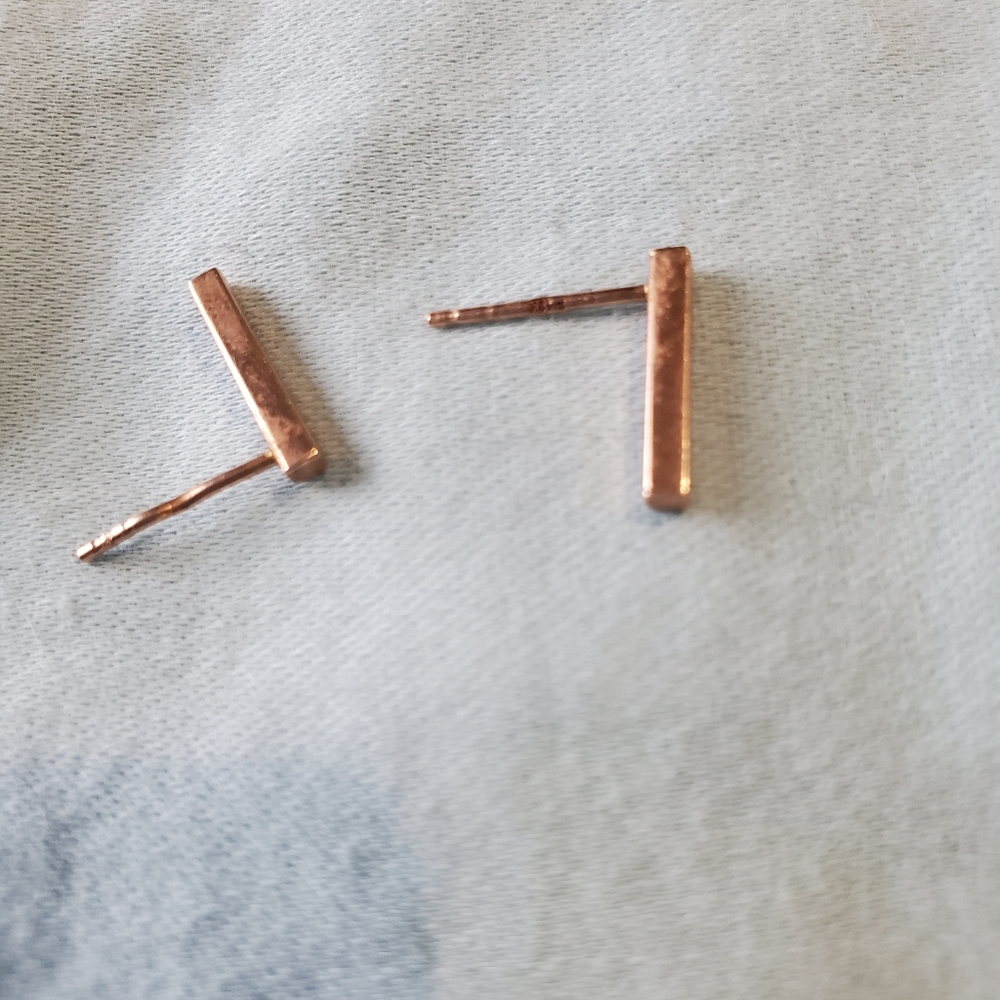 Rose Gold Earrings